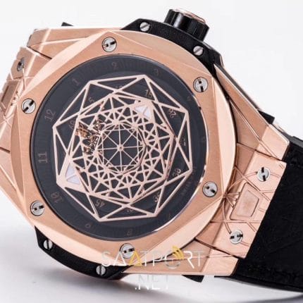 Hublot Big Bang Sang Bleu King Gold 45mm Super Clone Eta Saat (3)