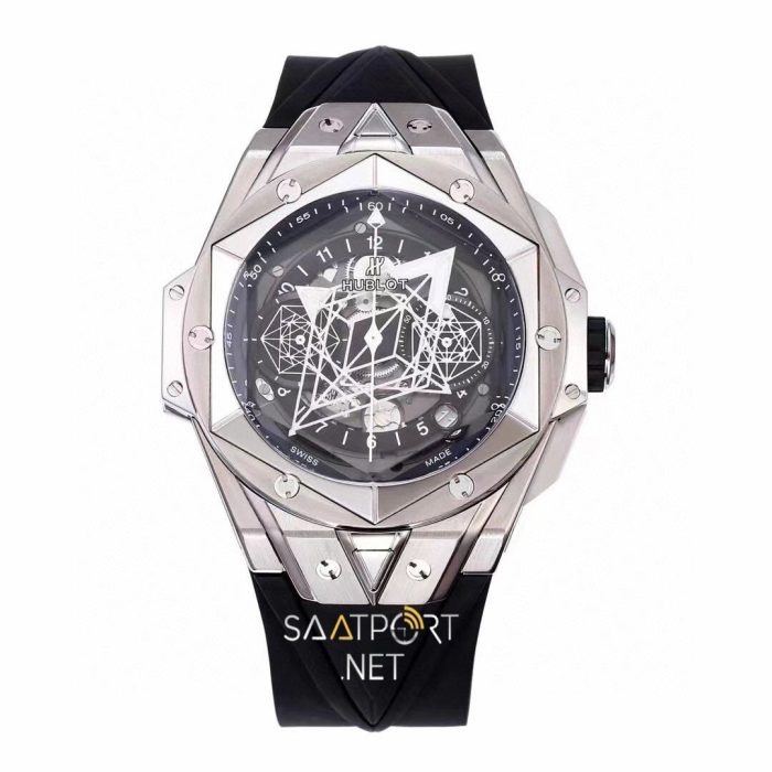 Hublot Big Bang Sang Silver 45mm Super Clone Eta Saat