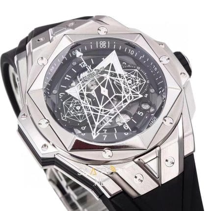 Hublot Big Bang Sang Silver 45mm Super Clone Eta Saat (6)