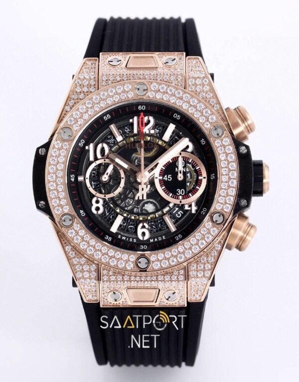 Hublot Big Bang Unico Black Gold Baget Super clone eta saat