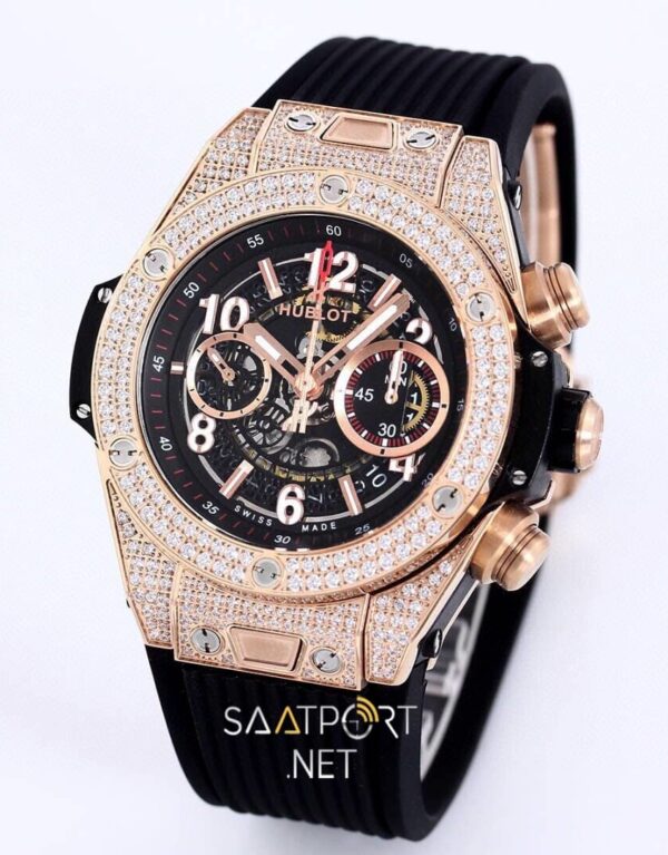 Hublot Big Bang Unico Black Gold Baget Super clone eta (3)