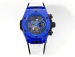 Hublot Big Bang Unico Blue Magic Kauçuk 42mm Super Clone Eta