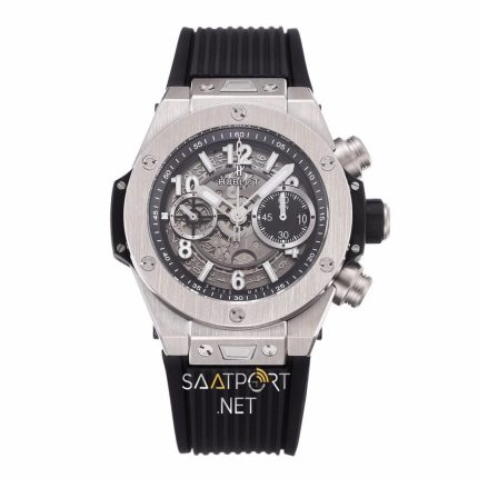 Hublot Big Bang Unico Çelik İskelet Kadran Super Clone ETA