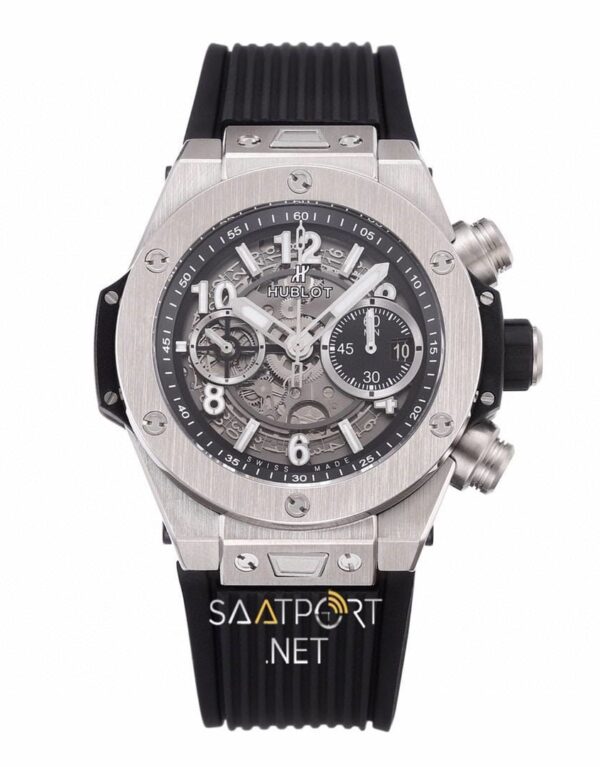 Hublot Big Bang Unico Çelik İskelet Kadran Super Clone ETA