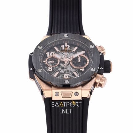 Hublot Big Bang Unico Rose Gold Seramik İskelet Kadran Super Clone ETA (2)