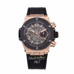 Hublot Big Bang Unico Rose Gold Seramik İskelet Kadran Super Clone ETA