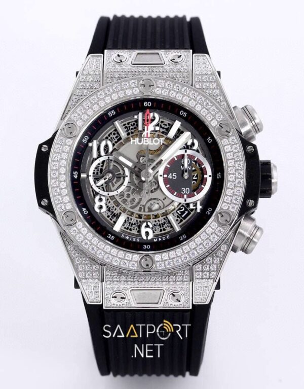 Hublot Big Bang Unico Silver Baget Super clone eta
