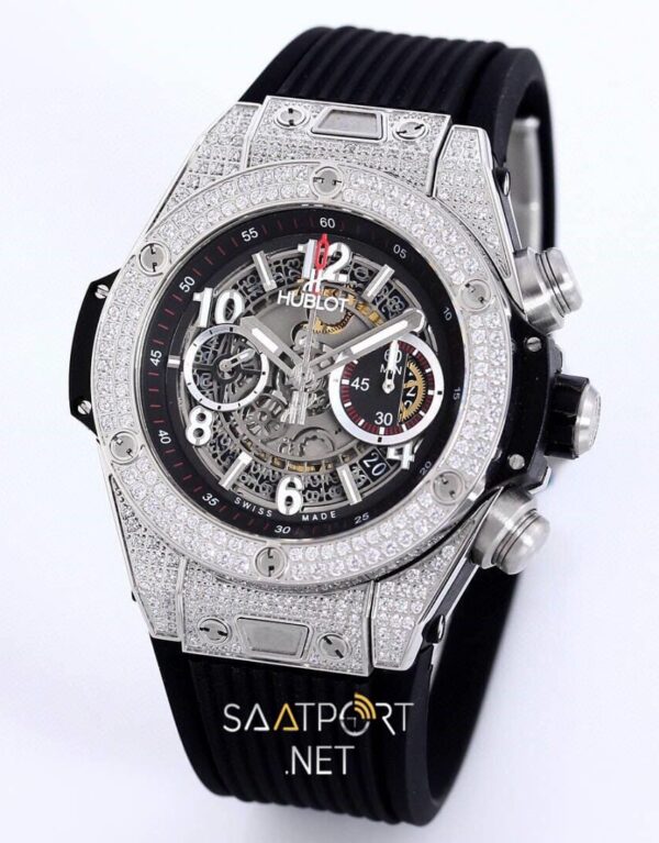 Hublot Big Bang Unico Silver Baget Super clone eta (2)