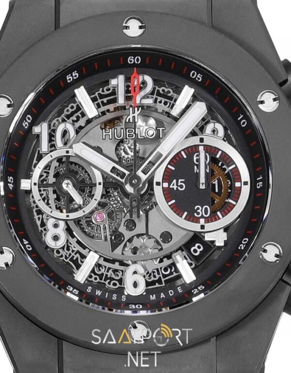 Hublot Big Bang Unico Siyah Seramik İskelet Kadran Super Clone ETA (2)
