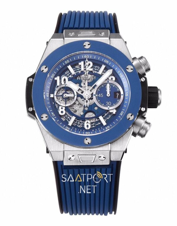 Hublot Big Bang Unico Titanium Ceramic Blue Super clone eta