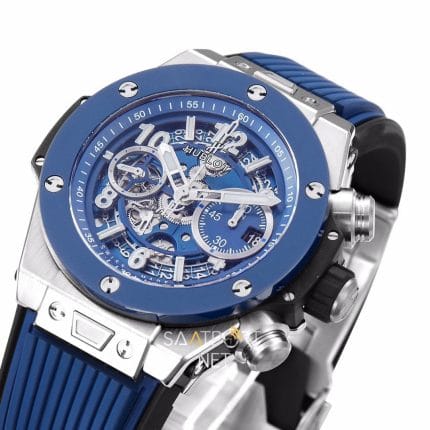 Hublot Big Bang Unico Titanium Ceramic Blue Super clone eta (5)