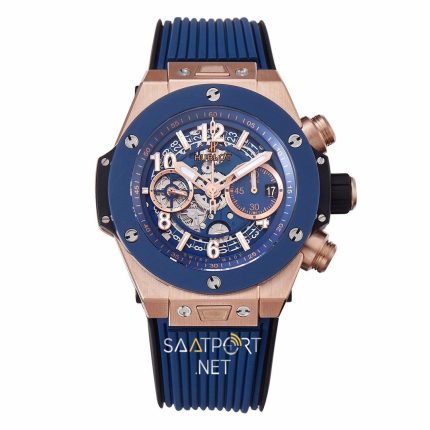 Hublot Big Bang Unico Titanium Gold Blue Super Clone Eta Saat