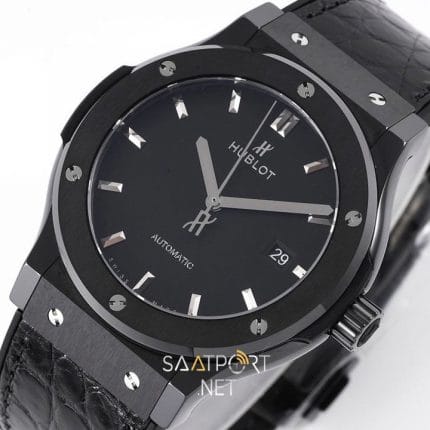 Hublot Classic Fusion Black Ceramic 45 mm Super Clone Eta Saat (8)