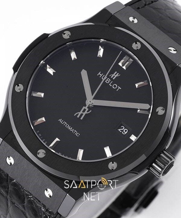 Hublot Classic Fusion Black Ceramic 45 mm Super Clone Eta Saat (8)