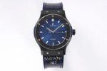 Hublot Classic Fusion Black Ceramic Blue Dial 45 mm Super Clone Eta Saat