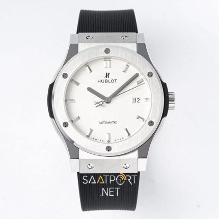 Hublot Classic Fusion White dial Titanium Super Clone Eta Saat