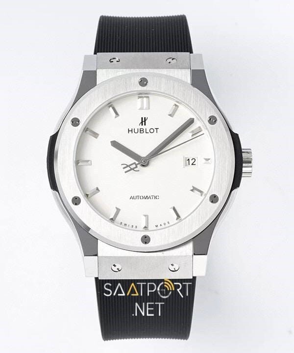 Hublot Classic Fusion White dial Titanium Super Clone Eta Saat