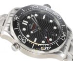 Omega Seamaster Diver 300 M Co‑axial Master Black Super Clon ETA v2 — Küçük Galeri Önizlemesi (Ön Açı)