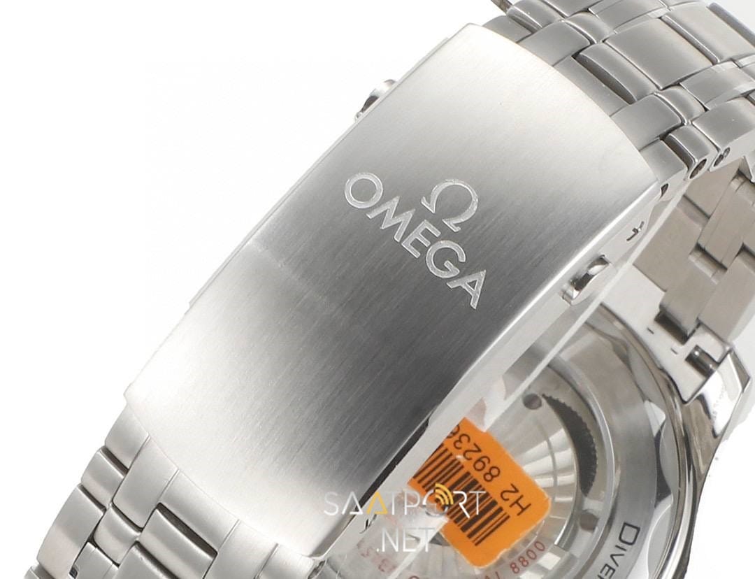 Omega Seamaster Diver 300 M Co‑axial Master Black Super Clon ETA v2 — Bilezik ve Klips İşçiliği