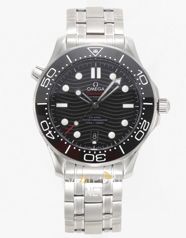 Omega Seamaster Diver 300 M Co‑axial Master Black Super Clon ETA