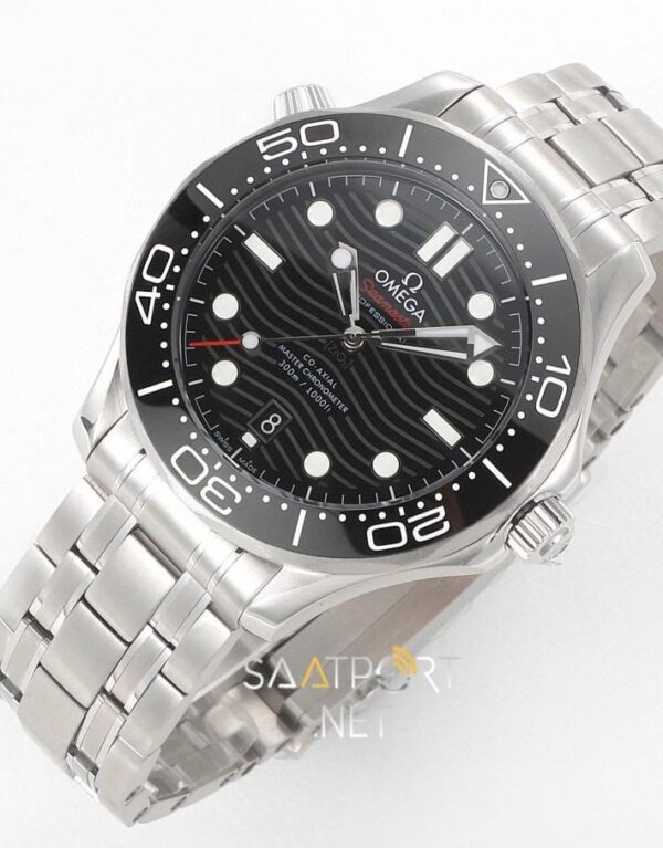 Omega Seamaster Diver 300 M Co‑axial Master Black Super Clon ETA (2)