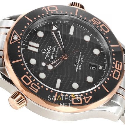Omega Seamaster Diver 300 M Rose Steel 42mm Super Clone Eta (8)