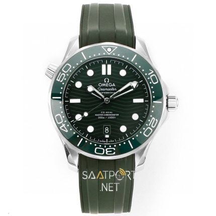 Omega Seamaster Diver 300M Green Rubber Super Clone Eta