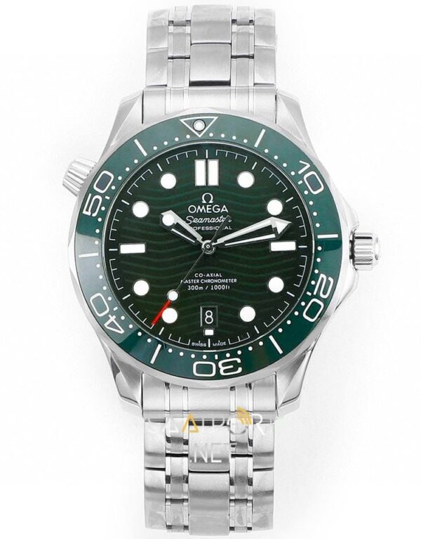 Omega Seamaster Diver 300M Green Steel Super Clone Eta