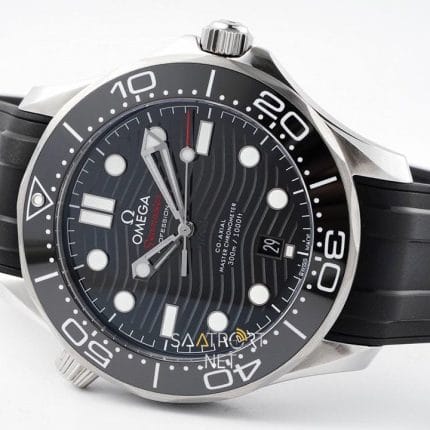 Omega Seamaster Diver 300M Siyah Silikon Kayış Super Clone Eta (2)