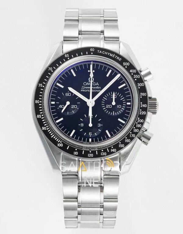 Omega SpeedMaster MoonWatch Siyah Kadran VENUS 75 Super Clone Eta