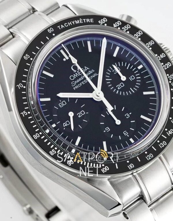 Omega SpeedMaster MoonWatch Siyah Kadran VENUS 75 Super Clone Eta (2)