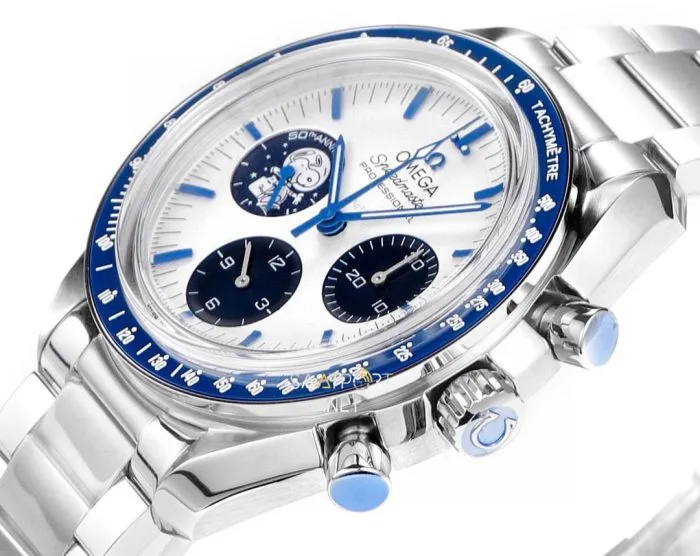 Omega SpeedMaster Snoopy Çelik Kordon 42 mm Super Clone Eta (4)