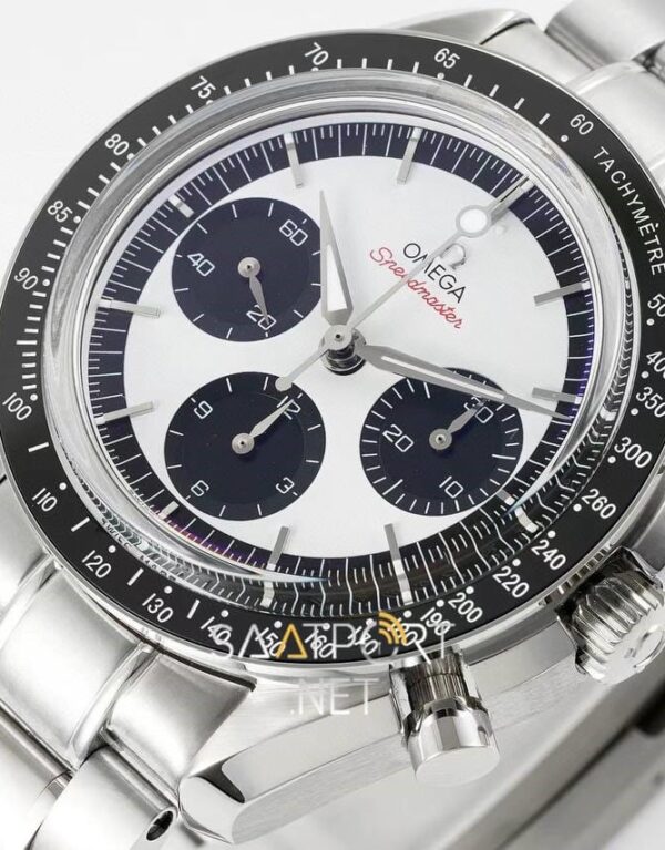 Omega Speedmaster Black And White Black Ceramic Super Clone Eta (3)