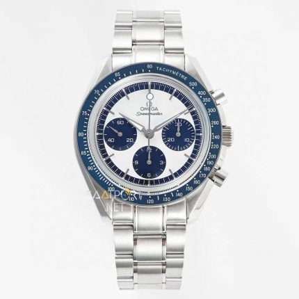 Omega Speedmaster White And Blue Dial Super Clone Eta