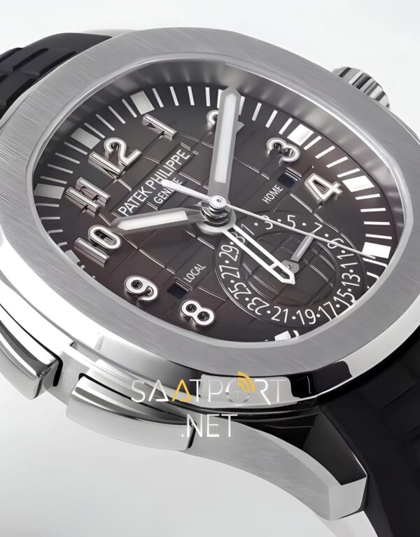 Patek Philippe Aquanaut Travel Time 5164A Gri Kadran Superclone ETA (2)