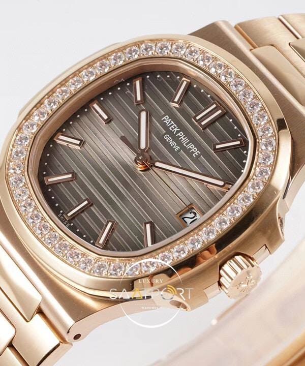 Patek Philippe Nautilus 5711-1300A-001 Rose GOLD BROWN BAGET Super Clone Eta (2)