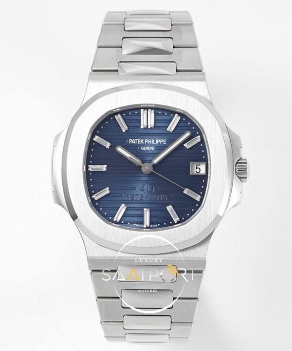 Patek Philippe Nautilus 5711- 40. Yıl Çelik Kasa Mavi Kadran ETA