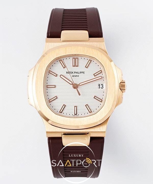 Patek Philippe Nautilus 5711 Beyaz Kadran Super Clon PPF factory (1)