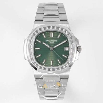 Patek Philippe Nautilus 57111300A-001 Green BAGET Super Clone Eta