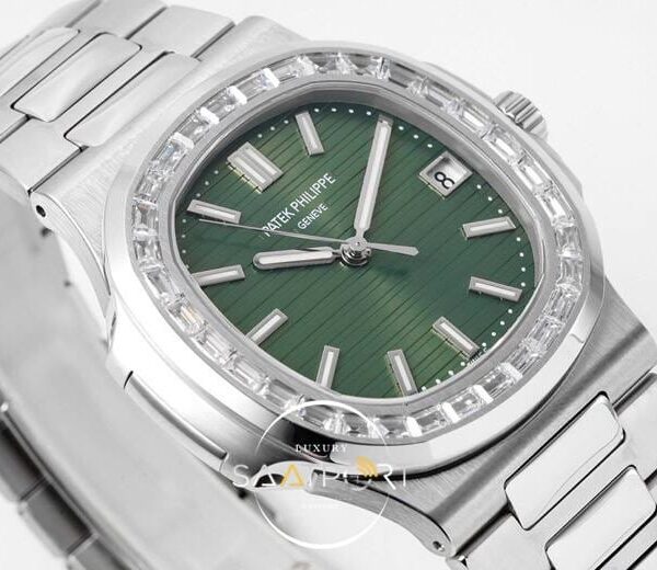 Patek Philippe Nautilus 57111300A-001 Green BAGET Super Clone Eta (7)