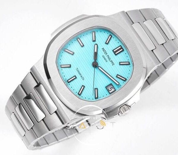 Patek Philippe Nautilus 57111A Tiffany and Co Blue Dial Super clone eta (4)