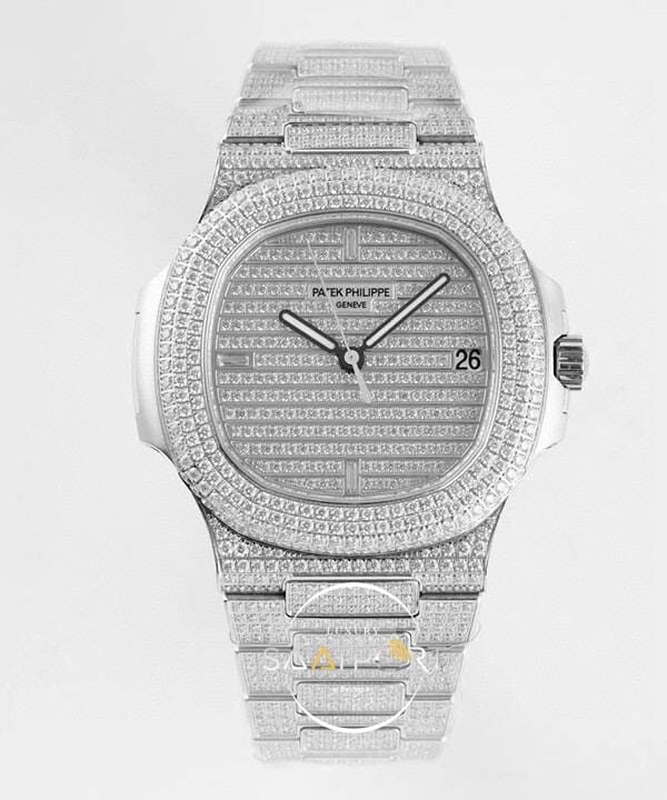 Patek Philippe Nautilus 5711Full Taşlı Super Clon ETA