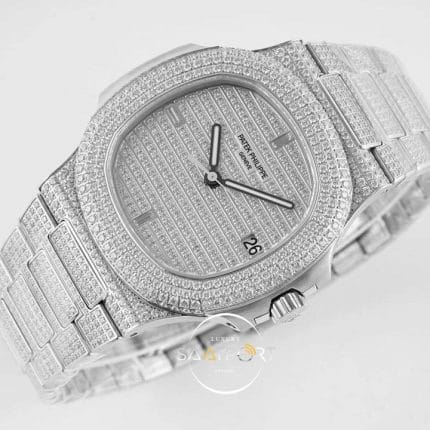 Patek Philippe Nautilus 5711Full Taşlı Super Clon ETA (3)