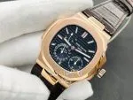 Patek Philippe Nautilus 5712 Rose Deri Kordon Super Clone ETA (4)