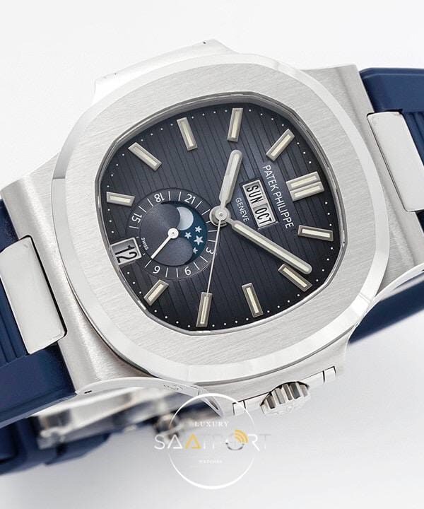 Patek Philippe Nautilus 57261A-001 Blue Silikon Kodon Super Clon Eta (3)
