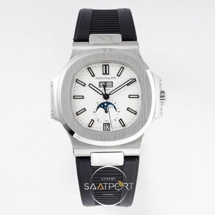 Patek Philippe Nautilus 57261A-001 White Rubber Super Clon Eta