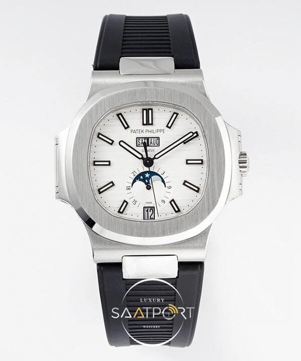 Patek Philippe Nautilus 57261A-001 White Rubber Super Clon Eta