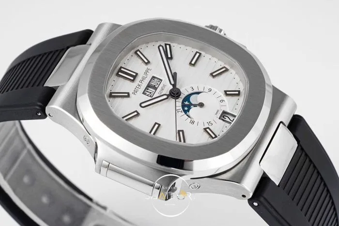 Patek Philippe Nautilus 57261A-001 White Rubber Super Clon Eta (2)