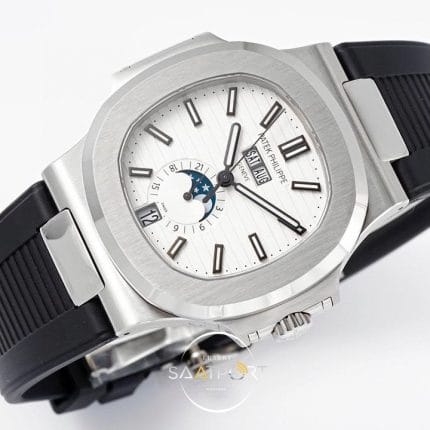 Patek Philippe Nautilus 57261A-001 White Rubber Super Clon Eta (4)