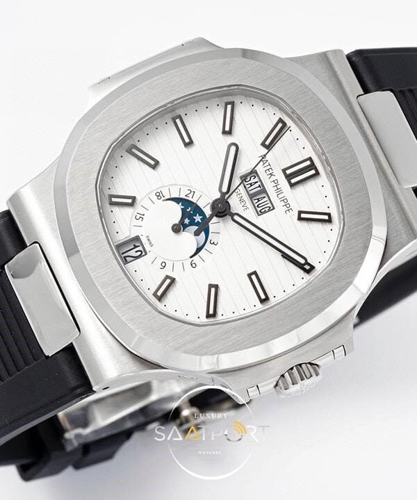 Patek Philippe Nautilus 57261A-001 White Rubber Super Clon Eta (4)